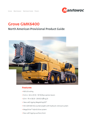 Кранове за всякакви терени Grove GMK 6400 (12x8x12)