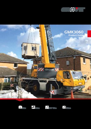 Кранове за всякакви терени Grove GMK3060