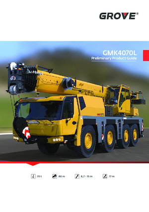 Кранове за всякакви терени Grove GMK4070L