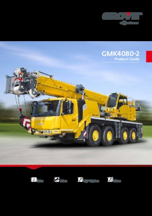 Кранове за всякакви терени Grove GMK4080-1