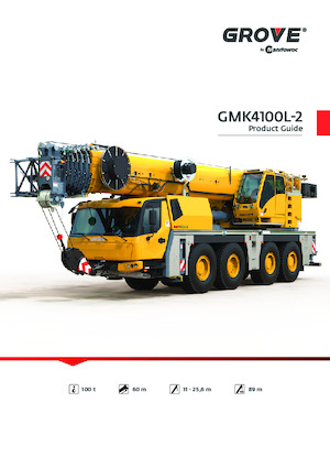 Кранове за всякакви терени Grove GMK4100L-2