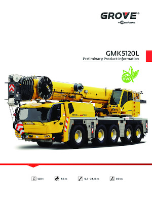 Кранове за всякакви терени Grove GMK5120L