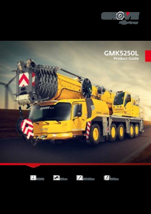 Кранове за всякакви терени Grove GMK5250L 