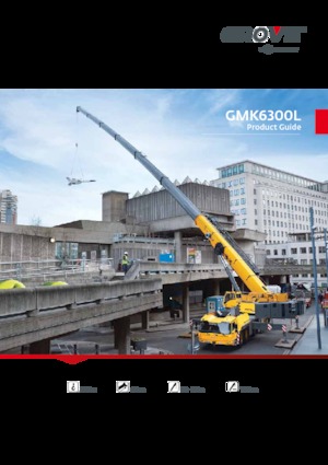 Кранове за всякакви терени Grove GMK6300L