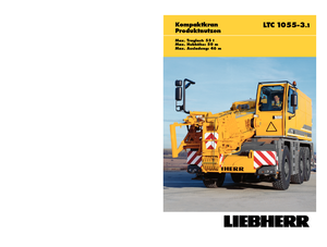Кранове за всякакви терени Liebherr LTC 1055-3.1 (6x6x6)