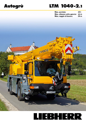 Кранове за всякакви терени Liebherr LTM 1040-2.1 