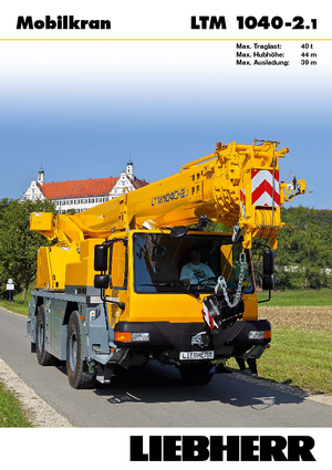 Кранове за всякакви терени Liebherr LTM 1040-2.1 
