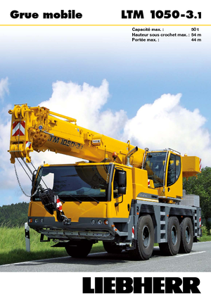 Кранове за всякакви терени Liebherr LTM 1050-3.1 