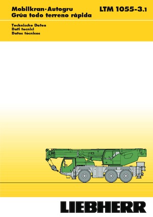 Кранове за всякакви терени Liebherr LTM 1055-3.1 (6x4x6)