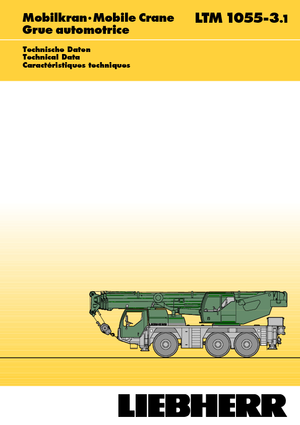 Кранове за всякакви терени Liebherr LTM 1055-3.1 (6x4x6)