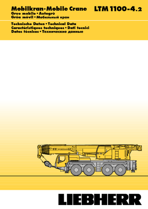 Кранове за всякакви терени Liebherr LTM 1100-4.2