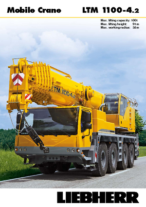 Кранове за всякакви терени Liebherr LTM 1100-4.2