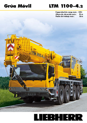 Кранове за всякакви терени Liebherr LTM 1100-4.2 