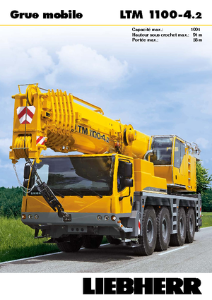 Кранове за всякакви терени Liebherr LTM 1100-4.2
