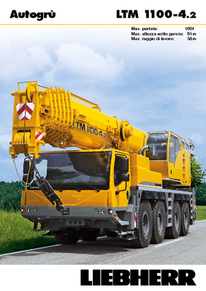 Кранове за всякакви терени Liebherr LTM 1100-4.2 