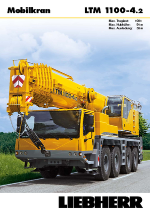 Кранове за всякакви терени Liebherr LTM 1100-4.2