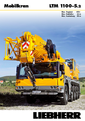 Кранове за всякакви терени Liebherr LTM 1100-5.2 