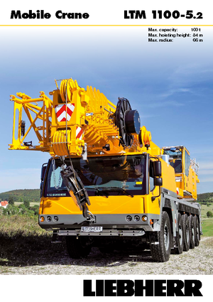 Кранове за всякакви терени Liebherr LTM 1100-5.2 