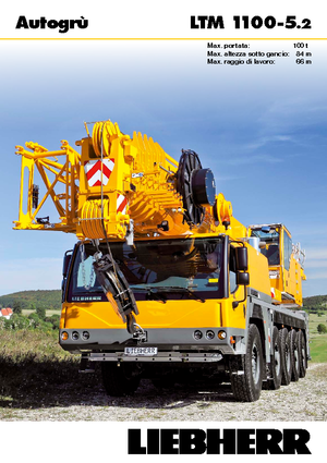 Кранове за всякакви терени Liebherr LTM 1100-5.2 