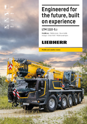 Кранове за всякакви терени Liebherr LTM 1110-5.2