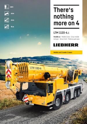 Кранове за всякакви терени Liebherr LTM 1120-4.1 