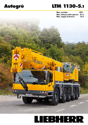 Кранове за всякакви терени Liebherr LTM 1130-5.1 