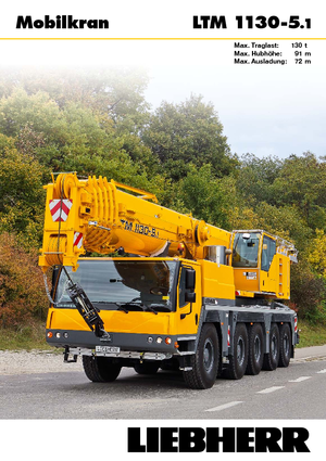 Кранове за всякакви терени Liebherr LTM 1130-5.1 