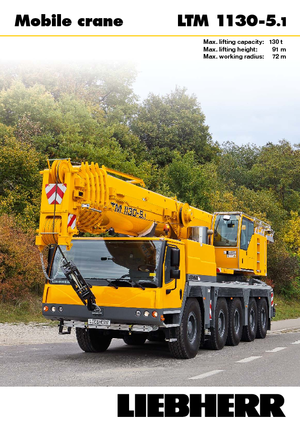 Кранове за всякакви терени Liebherr LTM 1130-5.1 