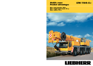 Кранове за всякакви терени Liebherr LTM 1160-5.1 (10x6x8)
