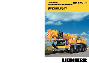 Кранове за всякакви терени Liebherr LTM 1160-5.1 (10x6x8)
