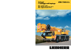 Кранове за всякакви терени Liebherr LTM 1160-5.1 (10x6x8)