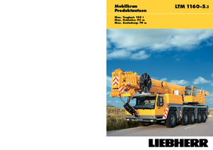Кранове за всякакви терени Liebherr LTM 1160-5.1 (10x6x8)