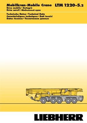 Кранове за всякакви терени Liebherr LTM 1220-5.2 (10x6x10)