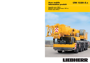 Кранове за всякакви терени Liebherr LTM 1220-5.2 (10x6x10)