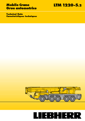 Кранове за всякакви терени Liebherr LTM 1220-5.2 (10x6x10)