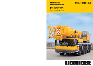 Кранове за всякакви терени Liebherr LTM 1220-5.2 (10x6x10)
