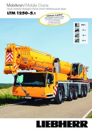 Кранове за всякакви терени Liebherr LTM 1250-5.1 