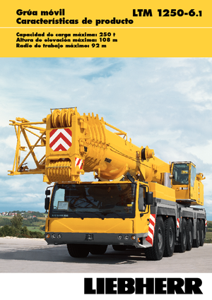 Кранове за всякакви терени Liebherr LTM 1250-6.1 (12x8x10)
