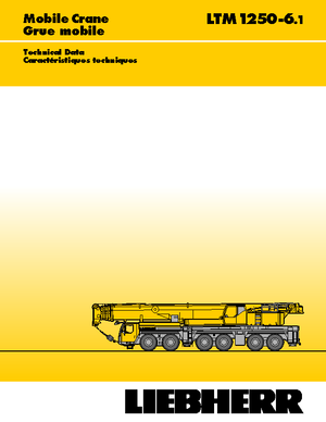 Кранове за всякакви терени Liebherr LTM 1250-6.1 (12x8x10)