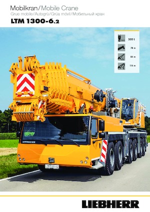 Кранове за всякакви терени Liebherr LTM 1300-6.2 
