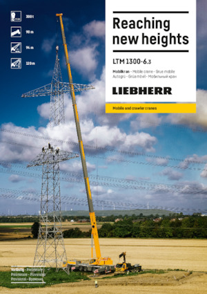 Кранове за всякакви терени Liebherr LTM 1300-6.3 