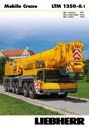 Кранове за всякакви терени Liebherr LTM 1350-6.1 