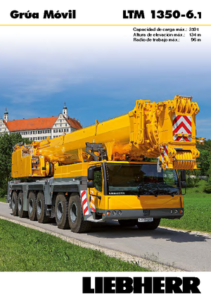 Кранове за всякакви терени Liebherr LTM 1350-6.1 