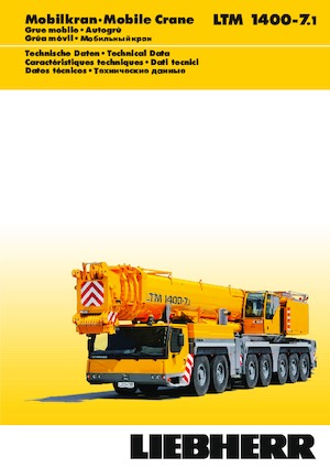 Кранове за всякакви терени Liebherr LTM 1400-7.1 
