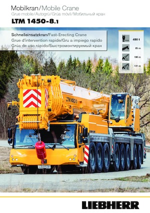 Кранове за всякакви терени Liebherr LTM 1450-8.1 