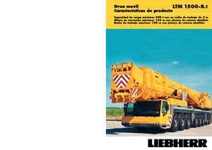 Кранове за всякакви терени Liebherr LTM 1500-8.1
