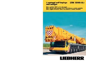 Кранове за всякакви терени Liebherr LTM 1500-8.1