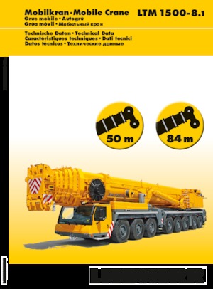 Кранове за всякакви терени Liebherr LTM 1500-8.1