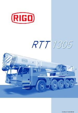 Кранове за всякакви терени RIGO RTT 1305