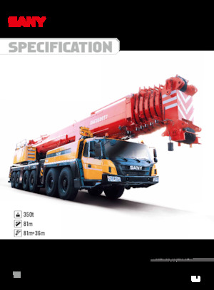 Кранове за всякакви терени Sany SAC3500T7